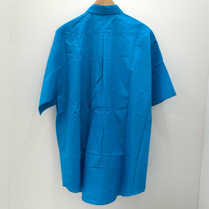 markaware | マーカウェア ORGANIC GIZA TYPEWRITER COMFORT FIT S/S SHIRT 半袖シャツ A25B01SH02B ブルー サイズ：3【尾張小牧店】