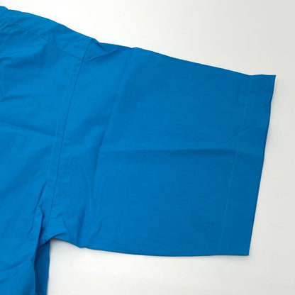 markaware | マーカウェア ORGANIC GIZA TYPEWRITER COMFORT FIT S/S SHIRT 半袖シャツ A25B01SH02B ブルー サイズ：3【尾張小牧店】