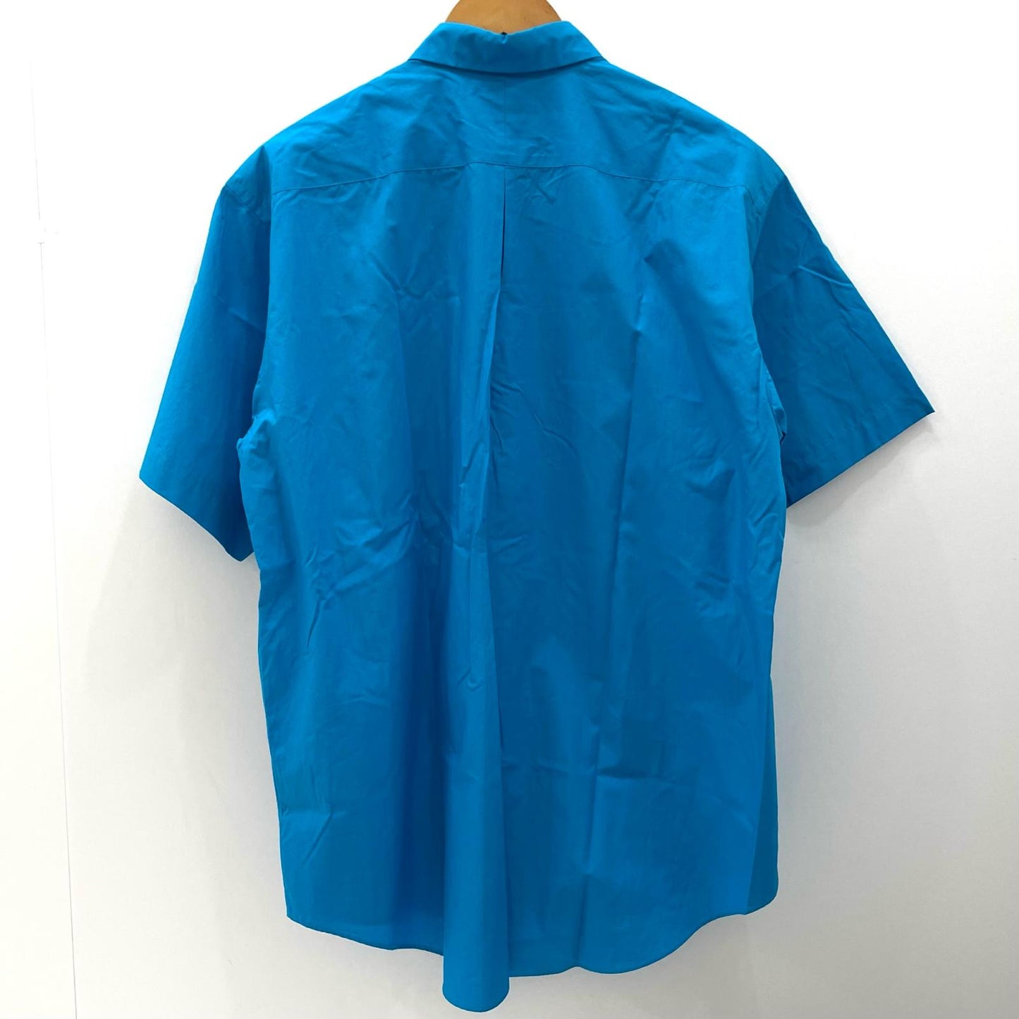 markaware | マーカウェア ORGANIC GIZA TYPEWRITER COMFORT FIT S/S SHIRT 半袖シャツ A25B01SH02B ブルー サイズ：2【尾張小牧店】