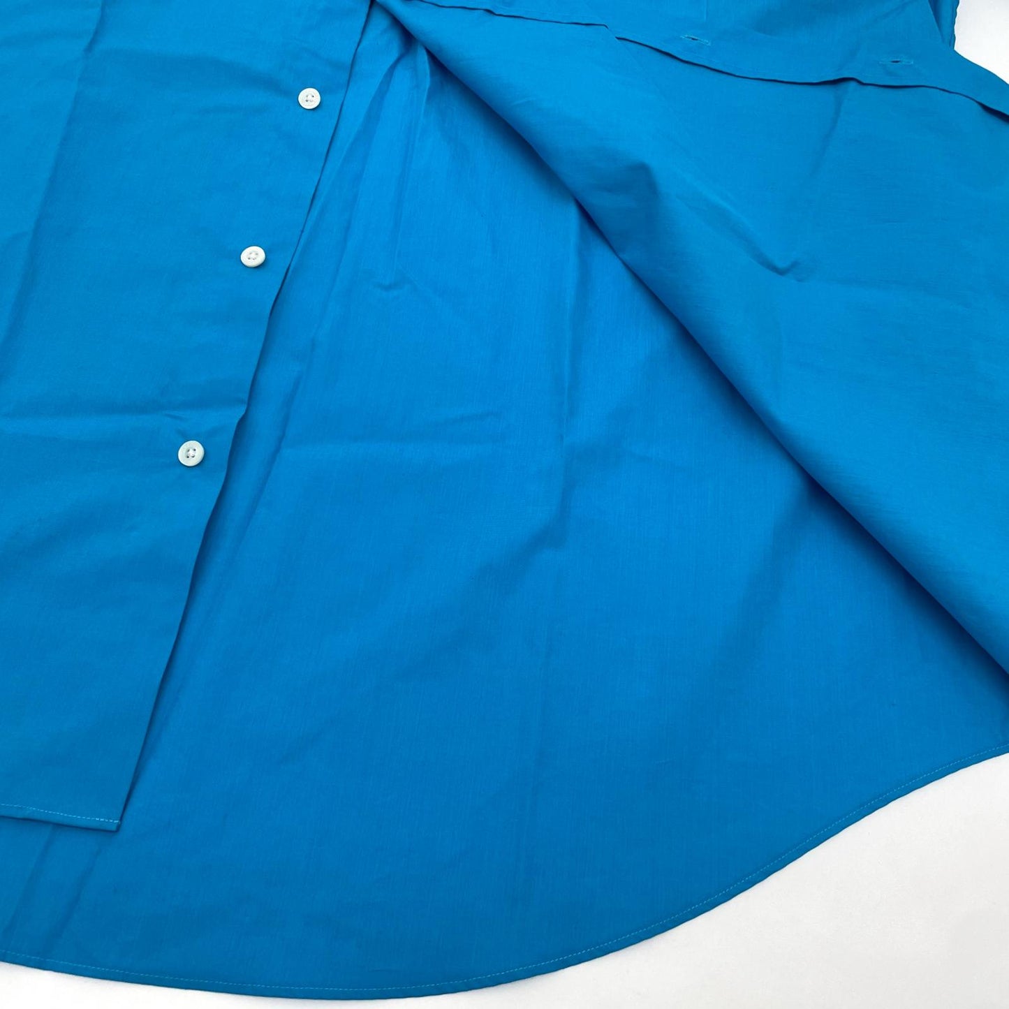 markaware | マーカウェア ORGANIC GIZA TYPEWRITER COMFORT FIT S/S SHIRT 半袖シャツ A25B01SH02B ブルー サイズ：2【尾張小牧店】