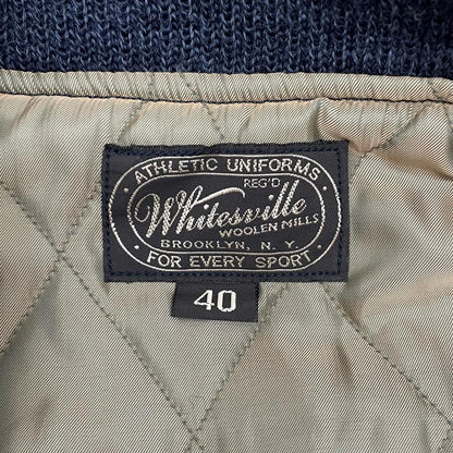 WHITESVILLE | ホワイツビルホワイツヴィル スタジャン ネイビー×ベージュ サイズ：40【尾張小牧店】
