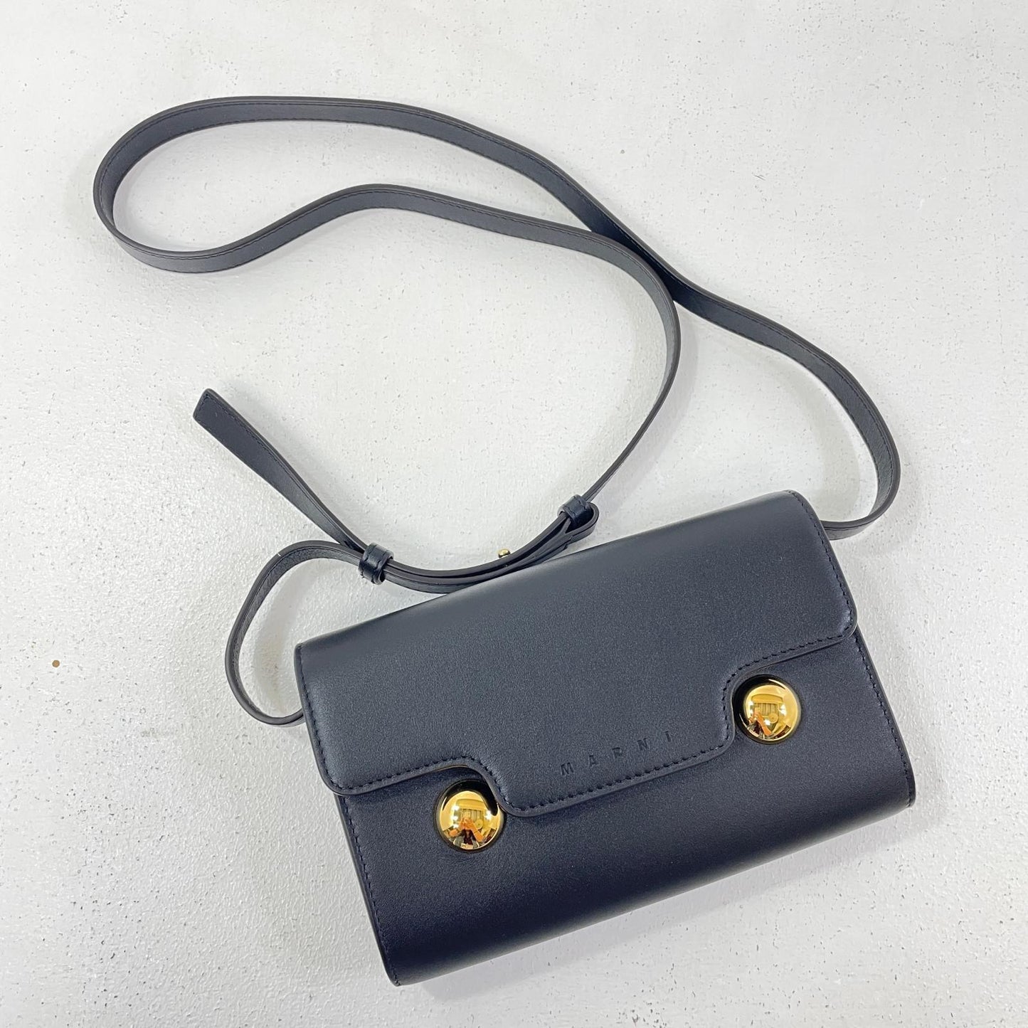MARNI | マルニ Trunkaroo ショルダーバッグ PHMO0041U0 ブラック【尾張小牧店】