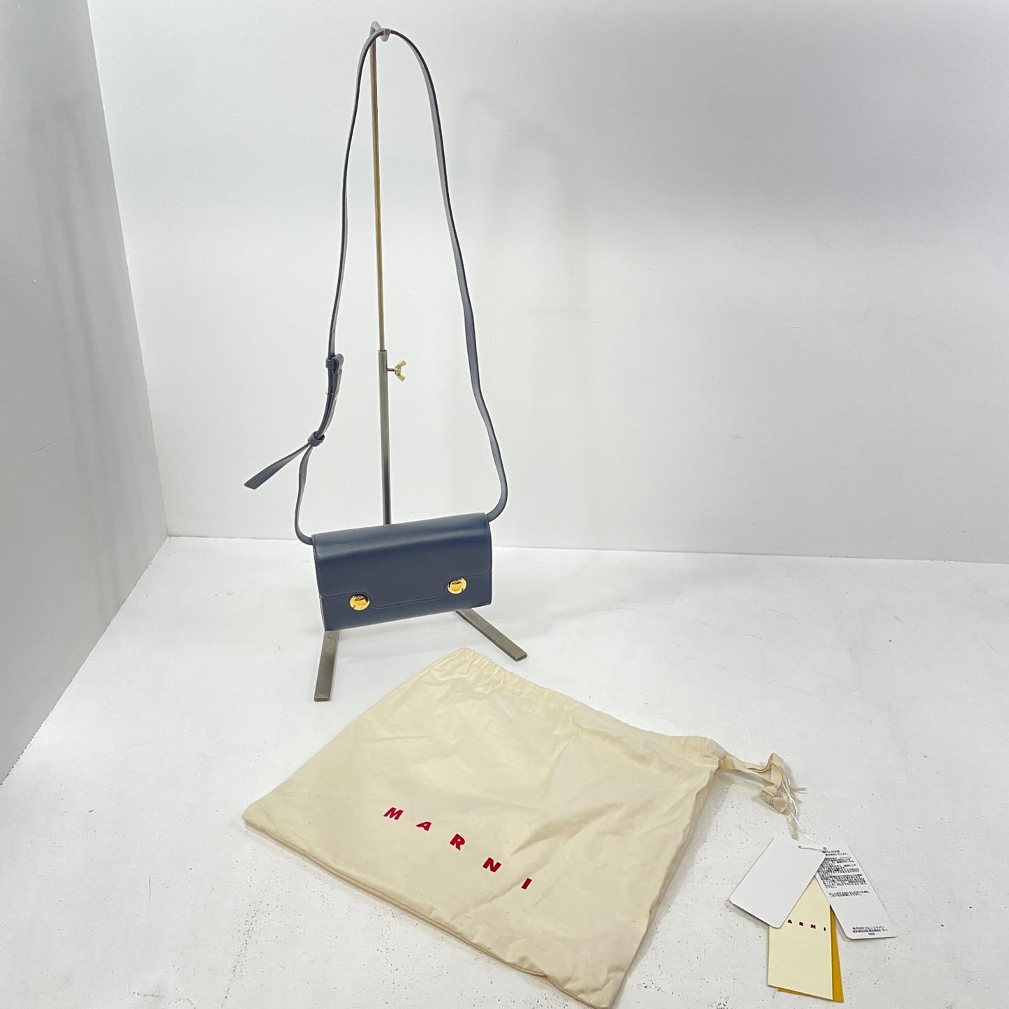 MARNI | マルニ Trunkaroo ショルダーバッグ PHMO0041U0 ブラック【尾張小牧店】