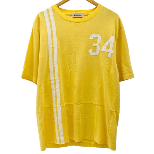 AMBUSH | アンブッシュ PANELLED T-SHIRT 半袖Ｔシャツ 12115322 イエロー サイズ：L【尾張小牧店】