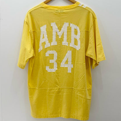 AMBUSH | アンブッシュ PANELLED T-SHIRT 半袖Ｔシャツ 12115322 イエロー サイズ：L【尾張小牧店】