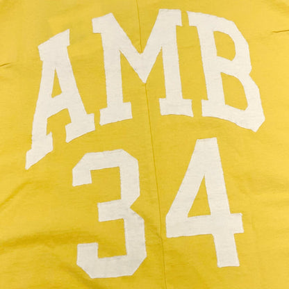 AMBUSH | アンブッシュ PANELLED T-SHIRT 半袖Ｔシャツ 12115322 イエロー サイズ：L【尾張小牧店】