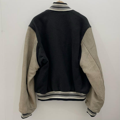 SUGARHILL | シュガーヒル GILL LEATHER STADIUM JACKET スタジャン 22AWLA03 ブラウン×ベージュ サイズ：1【尾張小牧店】