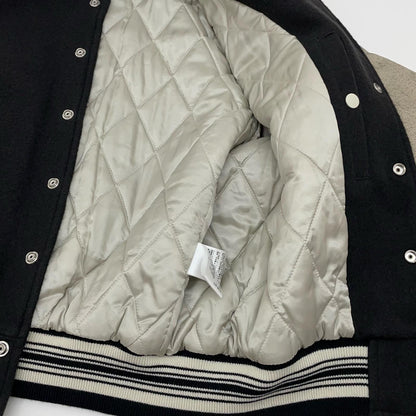 SUGARHILL | シュガーヒル GILL LEATHER STADIUM JACKET スタジャン 22AWLA03 ブラウン×ベージュ サイズ：1【尾張小牧店】