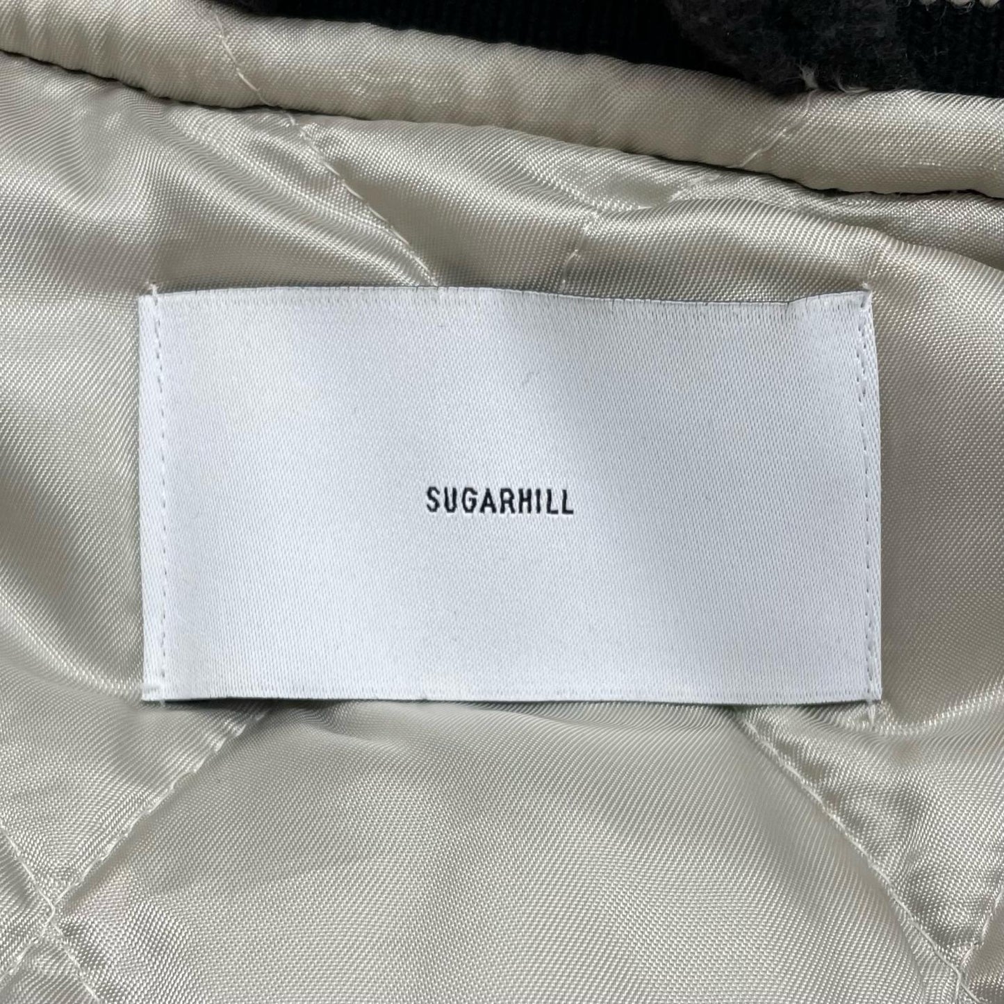 SUGARHILL | シュガーヒル GILL LEATHER STADIUM JACKET スタジャン 22AWLA03 ブラウン×ベージュ サイズ：1【尾張小牧店】