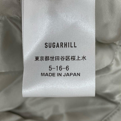 SUGARHILL | シュガーヒル GILL LEATHER STADIUM JACKET スタジャン 22AWLA03 ブラウン×ベージュ サイズ：1【尾張小牧店】