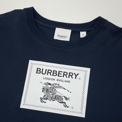 【中古】BURBERRY London England | バーバリーロンドンイングランド 半袖Ｔシャツ 8068801 ネイビー サイズ：XS【尾張小牧店】