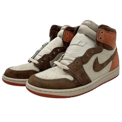 NIKE | ナイキ Nike Women's Air Jordan 1 High OG スニーカー FQ2941-200 ブラウン×オフホワイト 27.5cm【尾張小牧店】