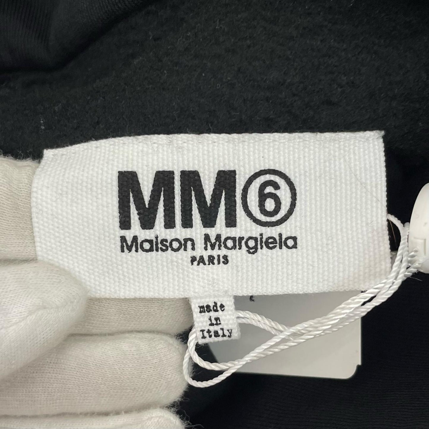 MM6(Maison Margiela) | エムエムシックスメゾンマルジェラ パーカー S52DA0011 ブラック サイズ：M【尾張小牧店】
