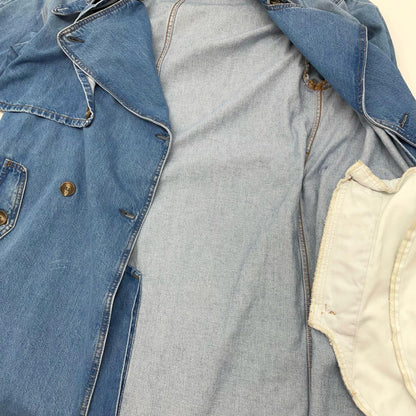 ACNE STUDIOS | アクネストゥディオズ トレンチコート A90523 ブルー サイズ：34【尾張小牧店】