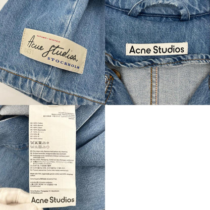 ACNE STUDIOS | アクネストゥディオズ トレンチコート A90523 ブルー サイズ：34【尾張小牧店】