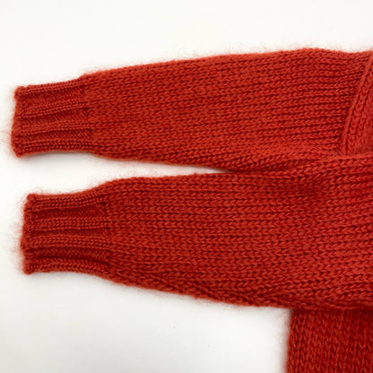 08sircus | ゼロエイトサーカス Low gauge mohair cardigan カーディガン S23AW-KN06 オレンジ サイズ：1【尾張小牧店】