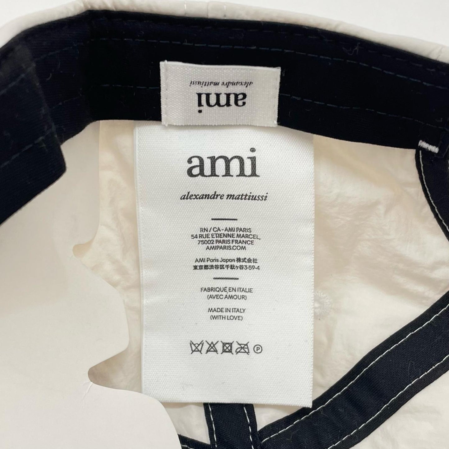AMI | アミ キャップ ホワイト【尾張小牧店】