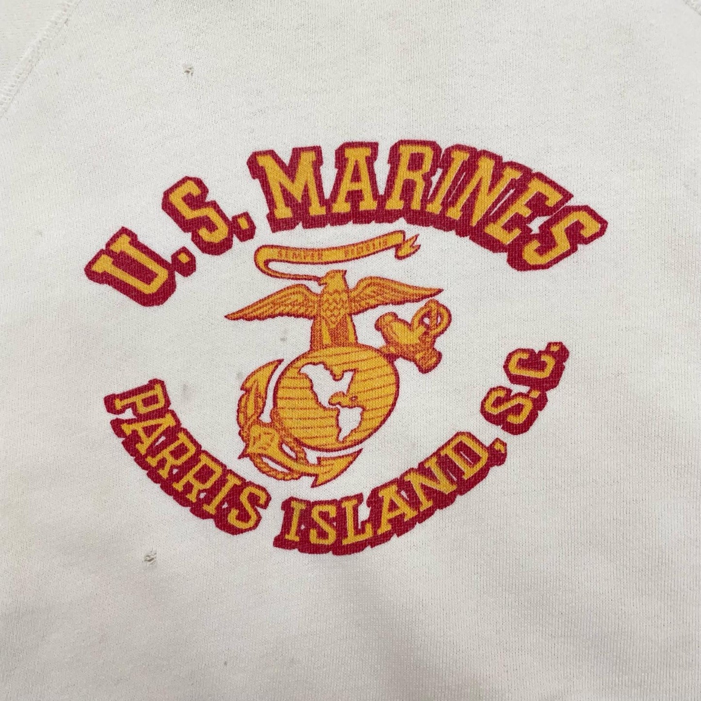 VINTAGE | ビンテージ USMC スウェット ホワイト【尾張小牧店】