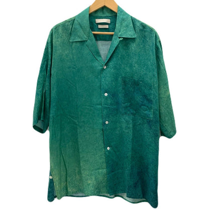 【中古】YOKE | ヨーク GRADATION PRINTED OPEN COLLAR SHIRT 半袖シャツ YK24SS0712SH グリーン サイズ：2【尾張小牧店】