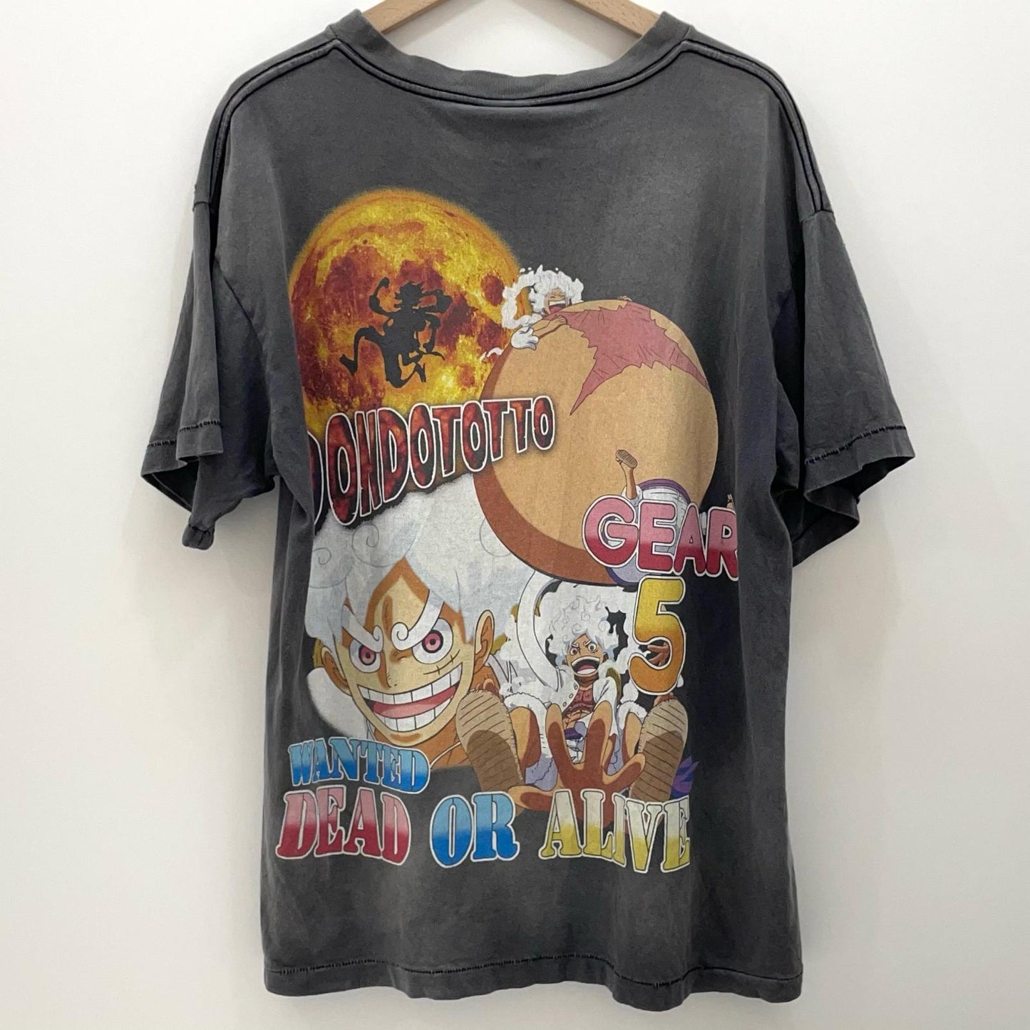 SAINT MICHAEL | セントマイケルセイントマイケル OP_SS T-SHIRT/LUFFY 半袖Ｔシャツ SM-A23-0000-C27 グレー サイズ：M【尾張小牧店】
