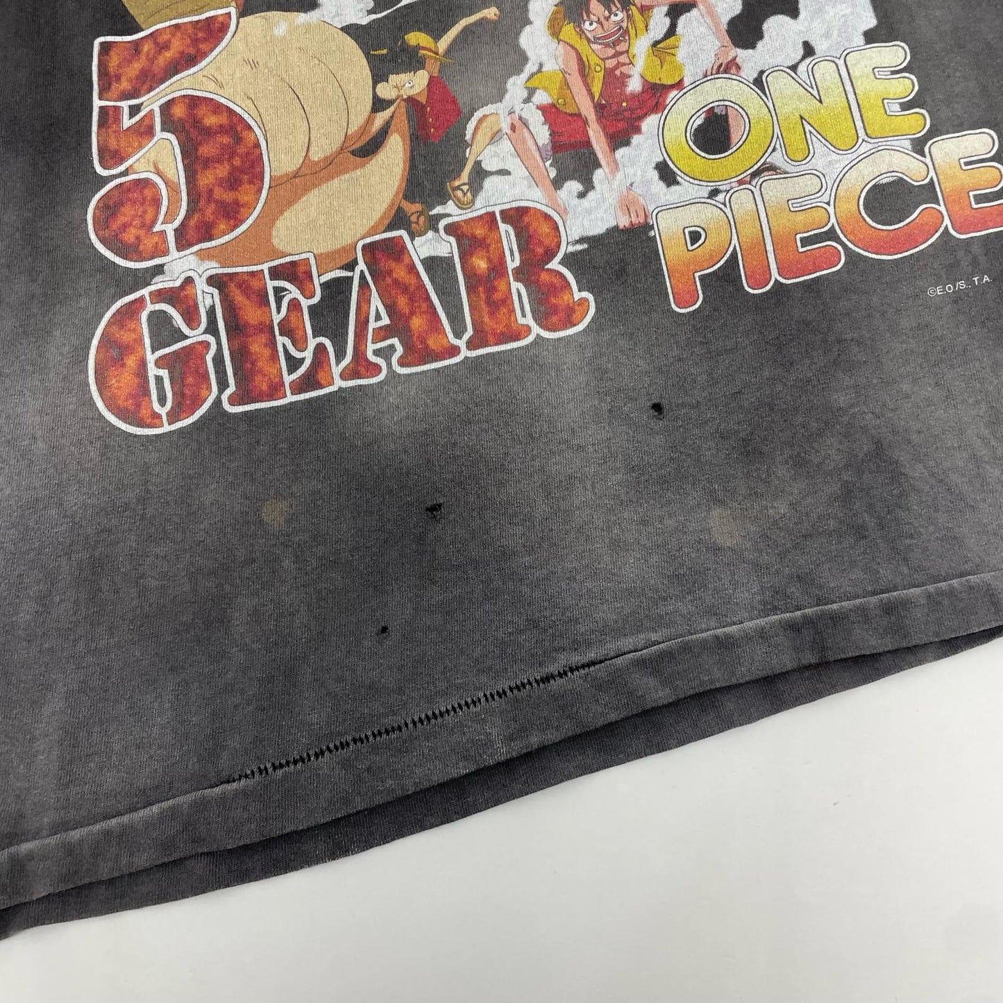 SAINT MICHAEL | セントマイケルセイントマイケル OP_SS T-SHIRT/LUFFY 半袖Ｔシャツ SM-A23-0000-C27 グレー サイズ：M【尾張小牧店】