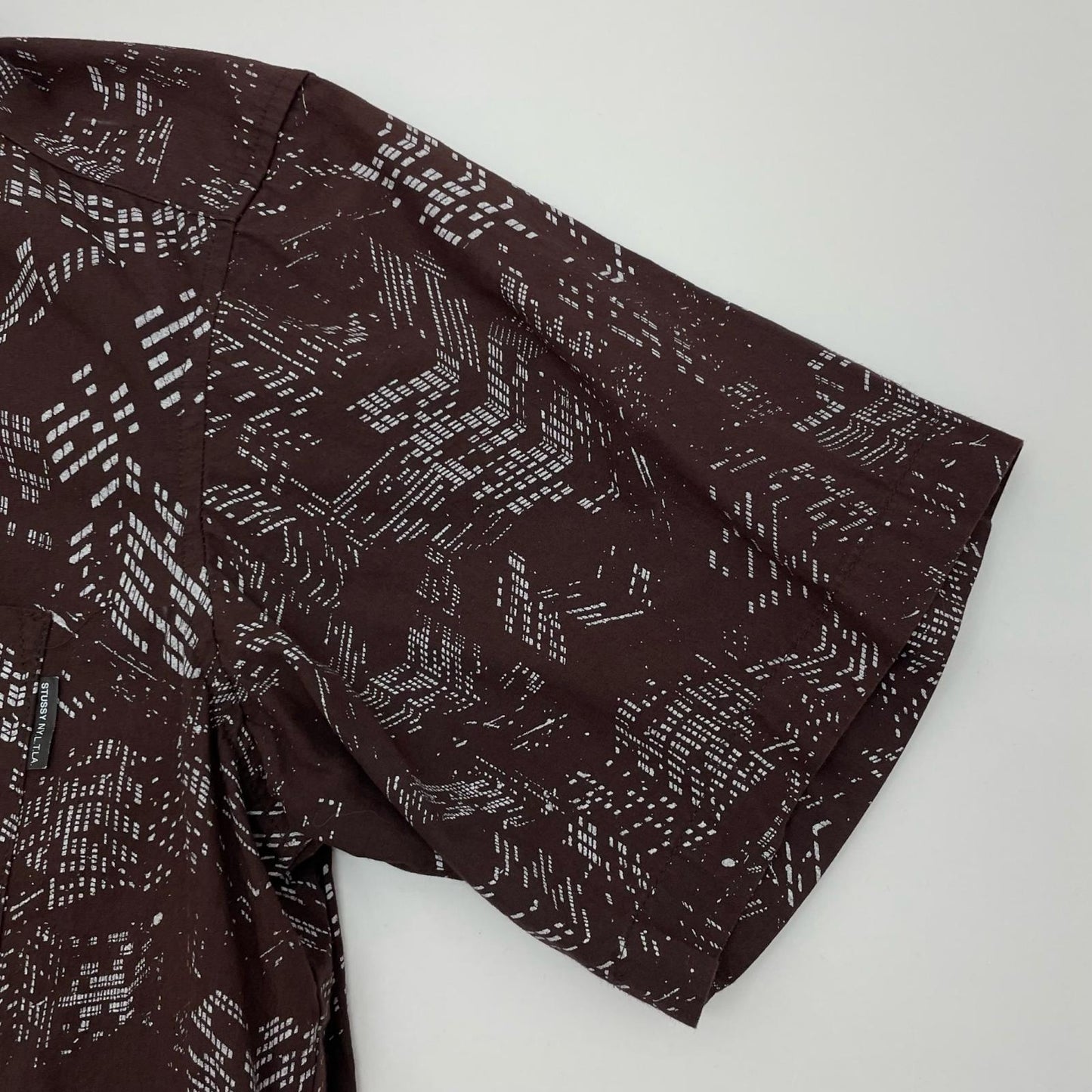 STUSSY | ステューシー 半袖シャツ ブラウン サイズ：M【尾張小牧店】