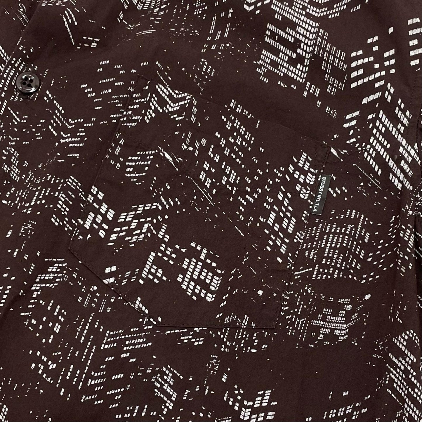 STUSSY | ステューシー 半袖シャツ ブラウン サイズ：M【尾張小牧店】