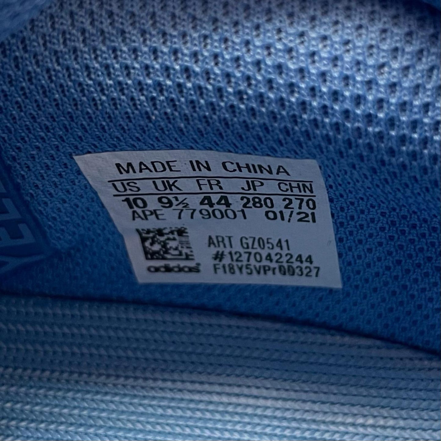 adidas | adidas | アディダス YEEZY Boost 700 "Bright Blue"/イージーブースト700 "ブライトブルー"　スニーカー 靴 GZ0541 ブルー×オレンジ 28cm【尾張小牧店】