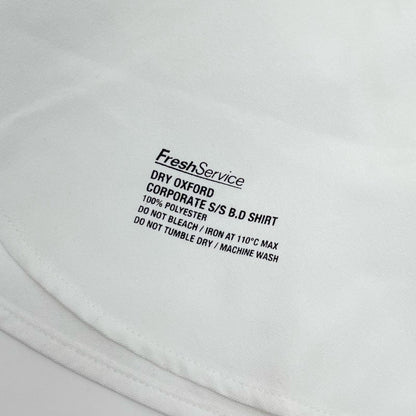 FreshService | フレッシュサービス OXFORD CORPORATE S/S B.D SHIRT 半袖シャツ FSC251-50004B ホワイト サイズ：S【尾張小牧店】