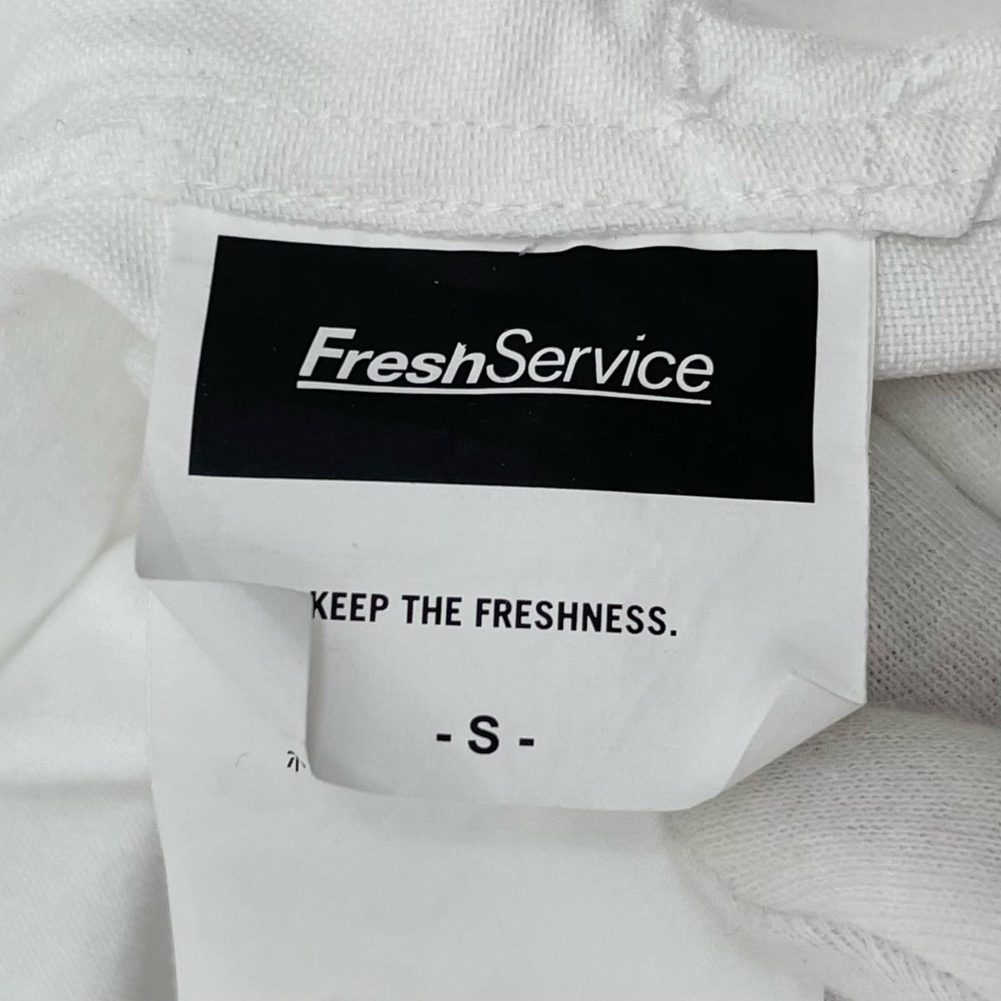 FreshService | フレッシュサービス OXFORD CORPORATE S/S B.D SHIRT 半袖シャツ FSC251-50004B ホワイト サイズ：S【尾張小牧店】