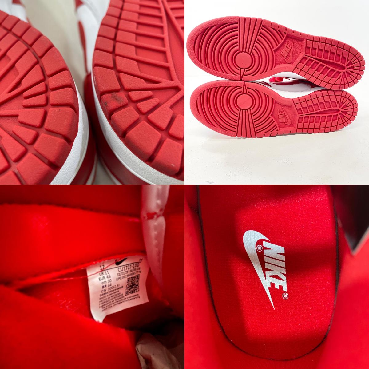 NIKE | ナイキ Dunk Low SP スニーカー CU1727-100 レッド