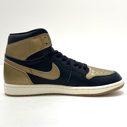 【中古】NIKE | ナイキ AIR JORDAN 1 RETRO HIGH OG "Black and Gold"/エアジョーダン1 レトロ ハイ OG "ブラック アンド ゴールド"　スニーカー 靴　DZ5485-071 ゴールド×ブラック 28.5cm【尾張小牧店】