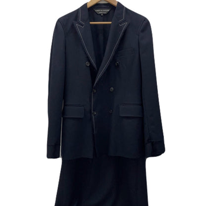 COMME des GARCONS HOMME PLUS | コムデギャルソンオムプリュス レイヤード カットオフ ダブル ドッキングコート その他アウター PS-J010 ブラック サイズ：S【尾張小牧店】