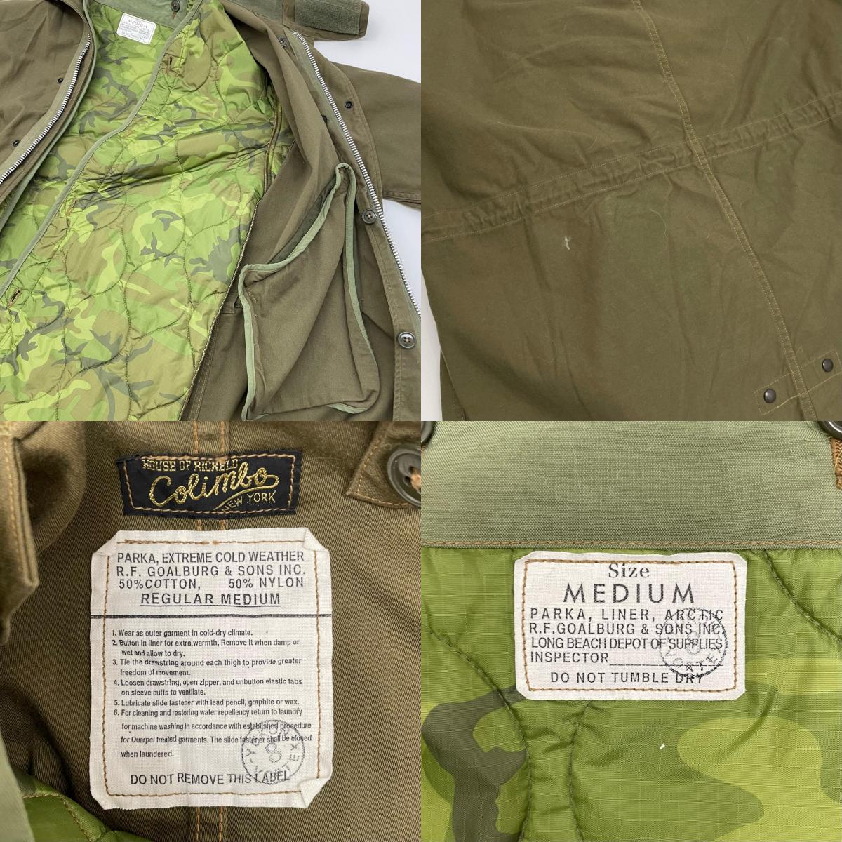 COLIMBO | コリンボ Observer Parka その他アウター カーキ サイズ：M【尾張小牧店】