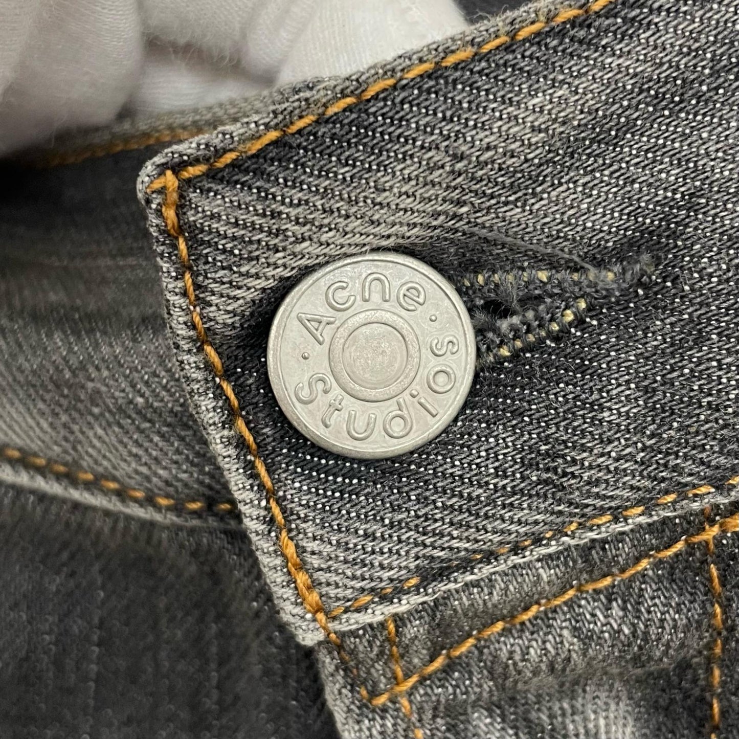ACNE STUDIOS | アクネストゥディオズ 2023M FN Black Trafalgar デニムパンツ B00396 ブラック サイズ：44【尾張小牧店】