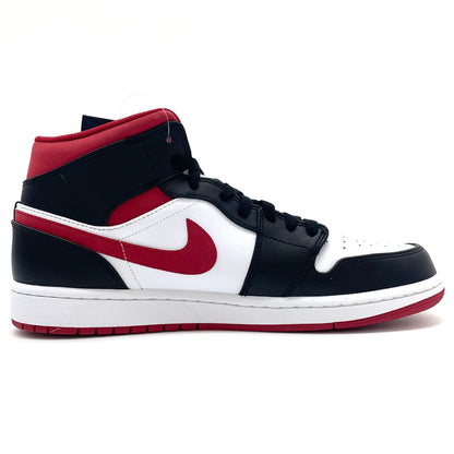 【中古】NIKE | ナイキ Air Jordan 1 Mid "White/Gym Red Black"　エアジョーダン1 ミッド "ホワイト/ジムレッド ブラック"　スニーカー 靴　554724-122 レッド×ブラック×ホワイト 29cm【尾張小牧店】