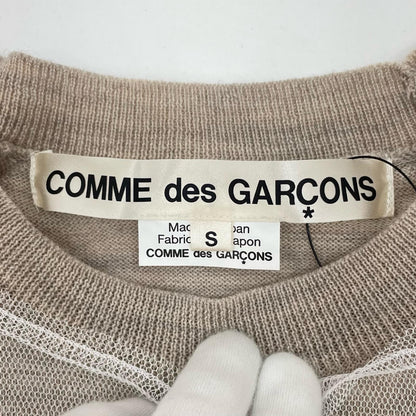COMME des GARCONS | コムデギャルソン WOMAN BLOUSE ブラウス GO-B019 ベージュ×ホワイト サイズ：S【尾張小牧店】