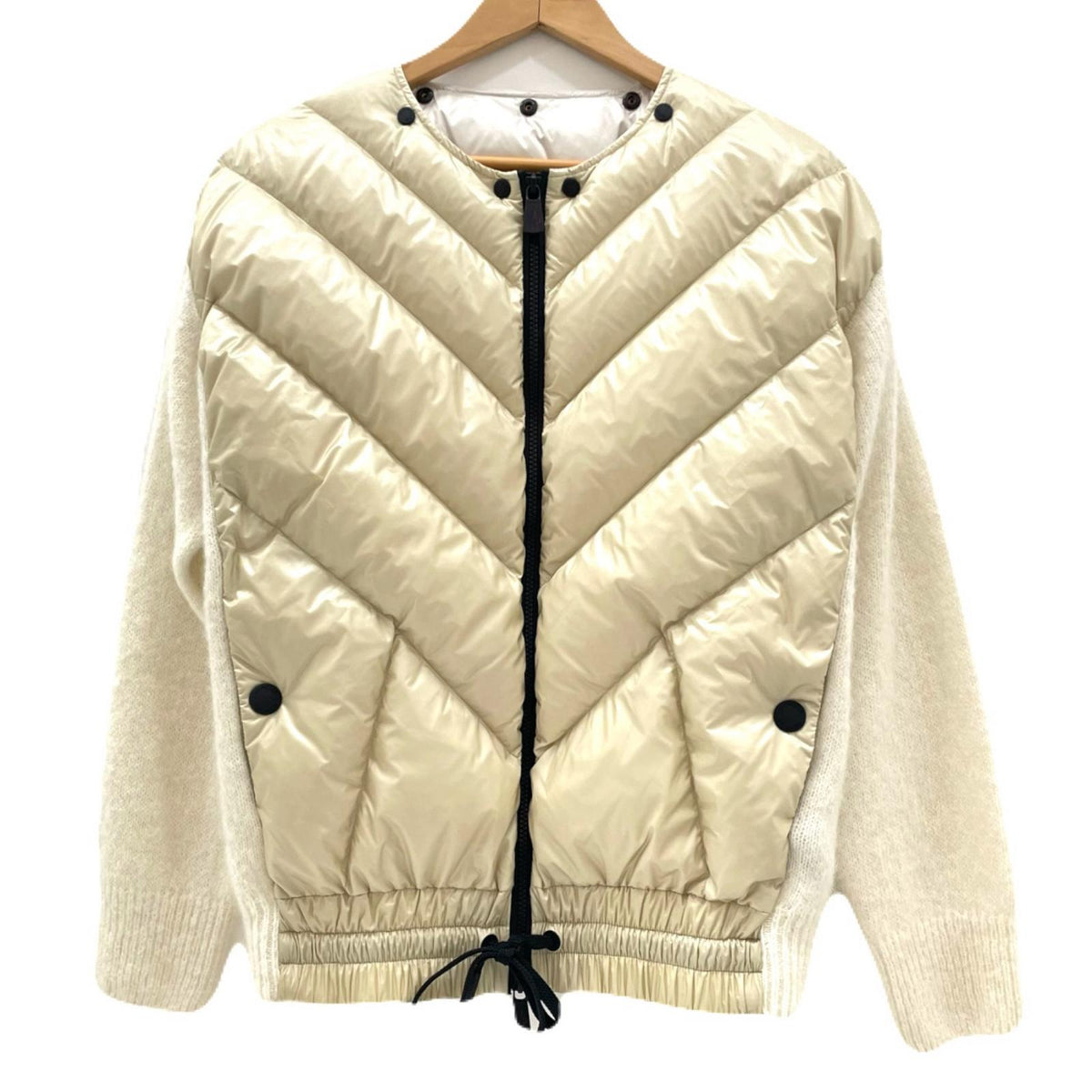 【中古】MONCLER | モンクレール カーディガン ホワイト サイズ：XS【尾張小牧店】