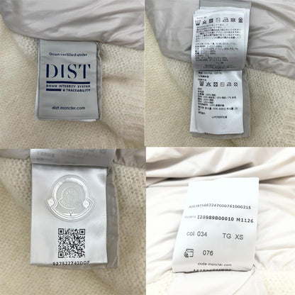 【中古】MONCLER | モンクレール カーディガン ホワイト サイズ：XS【尾張小牧店】