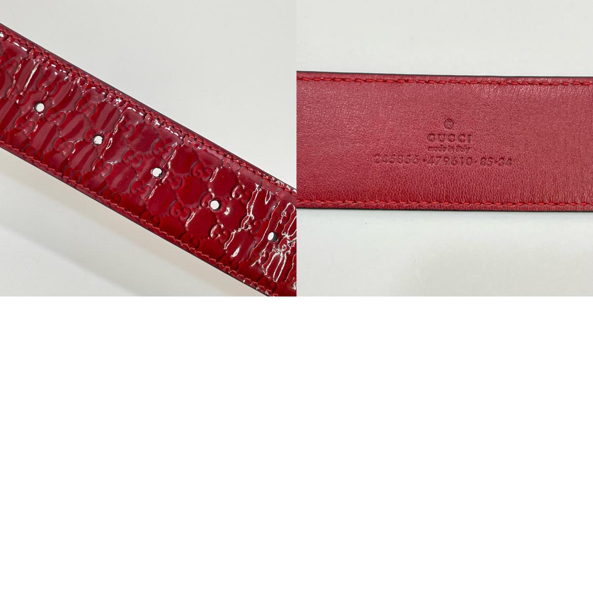 GUCCI | グッチ ベルト レッド【尾張小牧店】