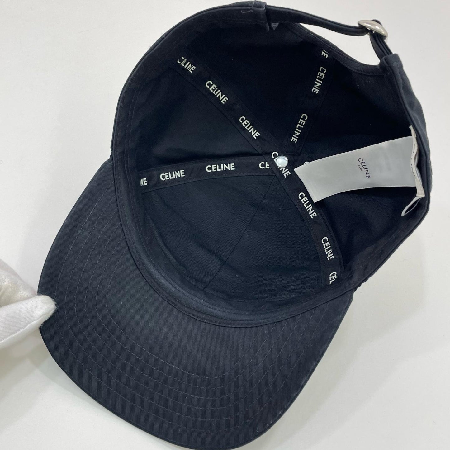 CELINE | セリーヌ キャップ ブラック サイズ：L【尾張小牧店】