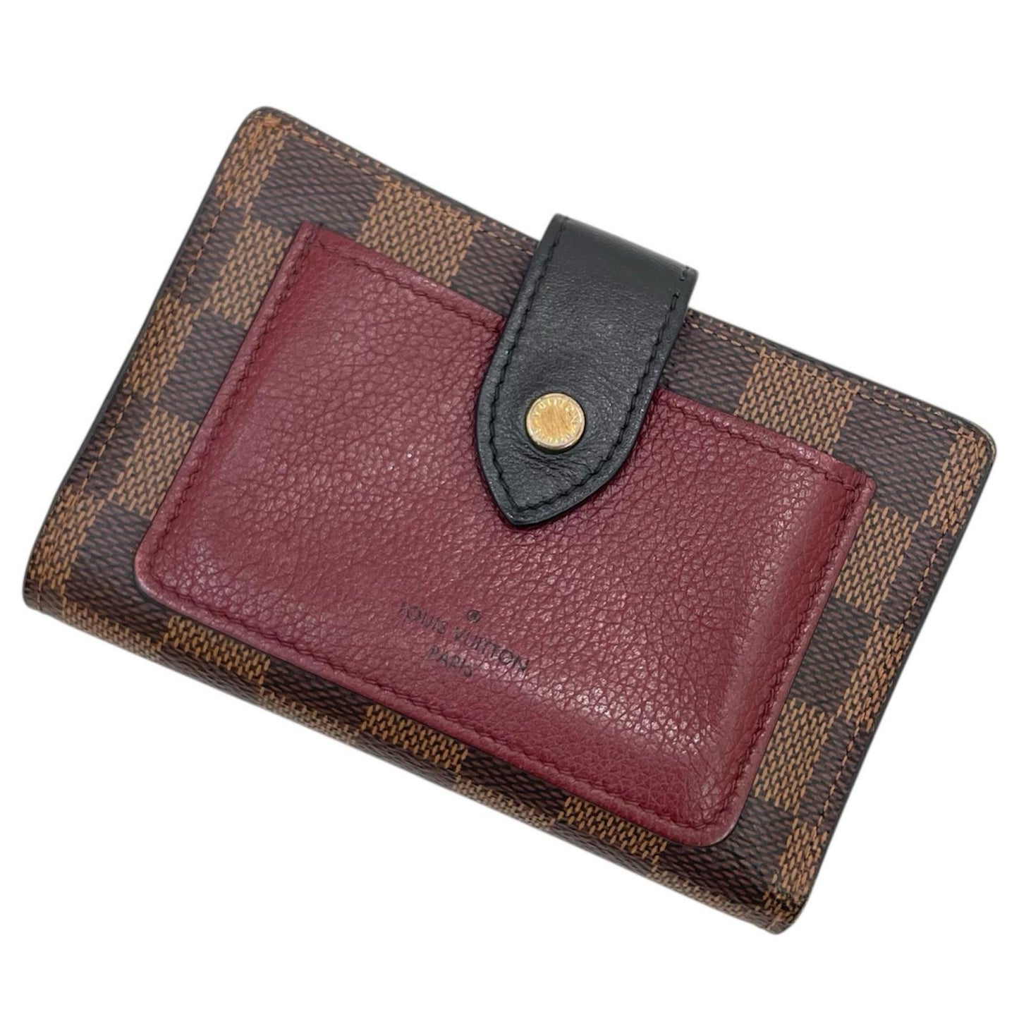 LOUIS VUITTON | ルイ・ヴィトン 二つ折り財布 ブラウン×ボルドー【尾張小牧店】