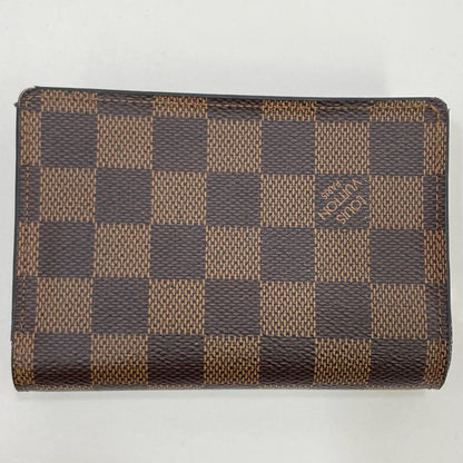 LOUIS VUITTON | ルイ・ヴィトン 二つ折り財布 ブラウン×ボルドー【尾張小牧店】