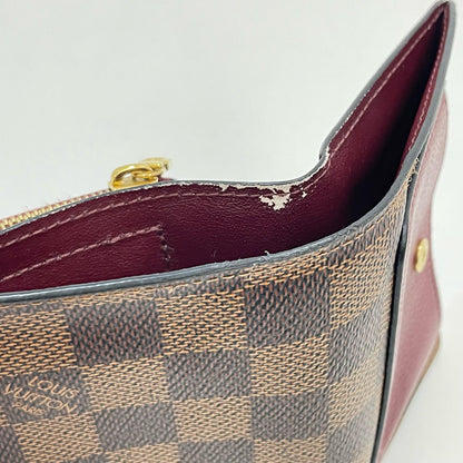 LOUIS VUITTON | ルイ・ヴィトン 二つ折り財布 ブラウン×ボルドー【尾張小牧店】