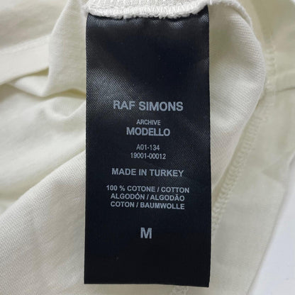 【中古】RAF SIMONS | ラフシモンズ　04SS　宗教期復刻 半袖Ｔシャツ 19001-00012 ホワイト サイズ：M【尾張小牧店】