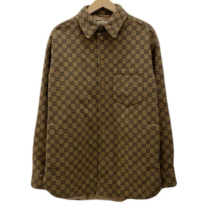 GUCCI | グッチ 長袖シャツ 762183 ZAPDW ブラウン サイズ：44【尾張小牧店】