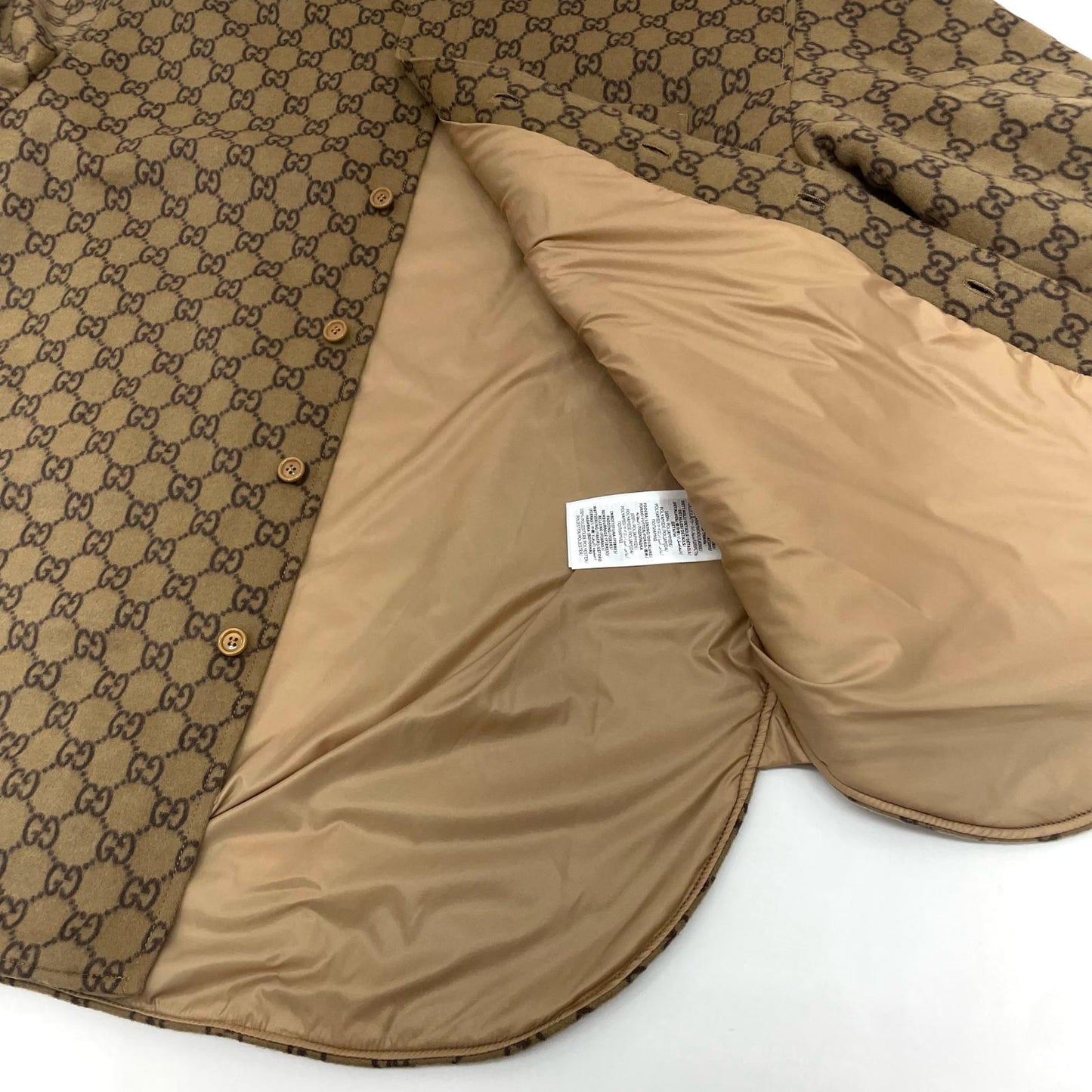 GUCCI | グッチ 長袖シャツ 762183 ZAPDW ブラウン サイズ：44【尾張小牧店】