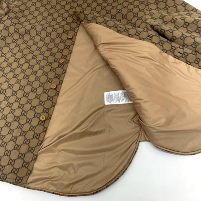 GUCCI | グッチ 長袖シャツ 762183 ZAPDW ブラウン サイズ：44【尾張小牧店】