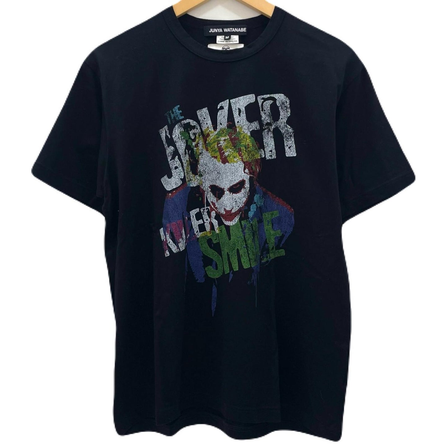 【中古】JUNYA WATANABE COMME des GARCONS MAN | ジュンヤワタナベコムデギャルソンマン　Dark Knight プリント 半袖Ｔシャツ ブラック サイズ：M【尾張小牧店】