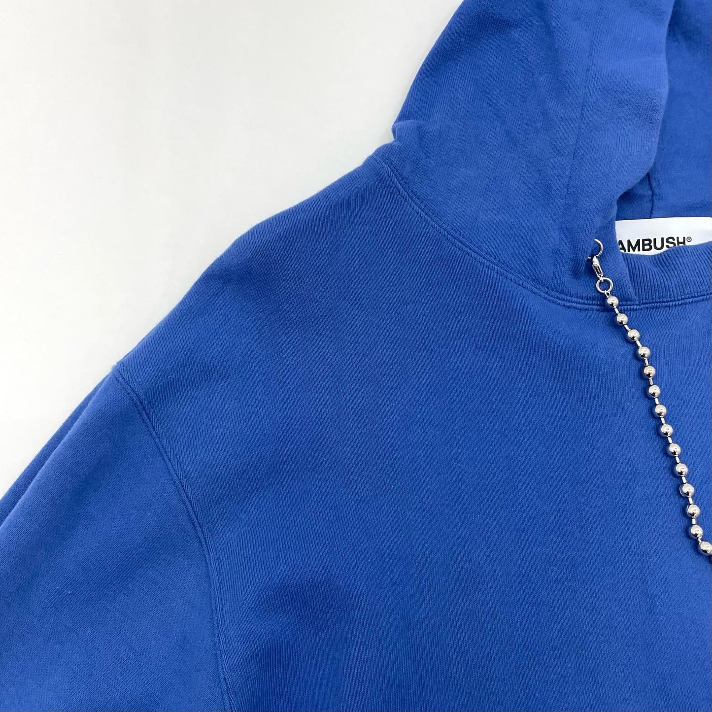 AMBUSH | アンブッシュ BALLCHAIN HOODIE パーカー 12115451 ブルー サイズ：XL【尾張小牧店】